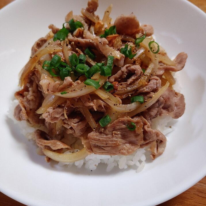 早い・安い・美味い! 簡単すぎる豚丼